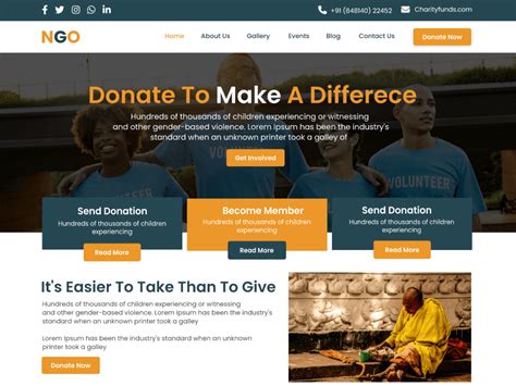 wordpress theme non profit organisation|Ngo Non Profit WordPress Themes .